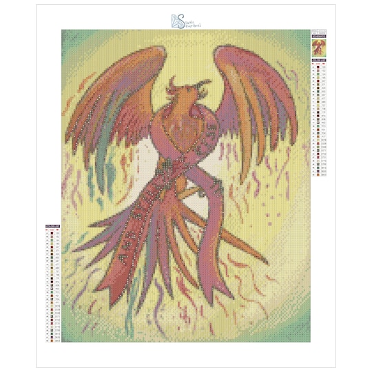 Sparkly Selections Cancer Awareness by Local Utah Artist Rachel H. Diamond Art Kit